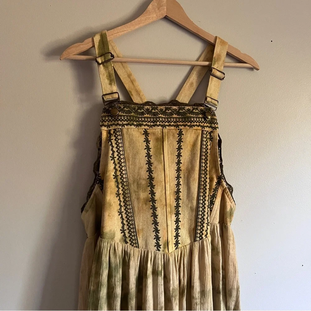 Free People Bali Devon Skirtall in Olive - Picture 5 of 10